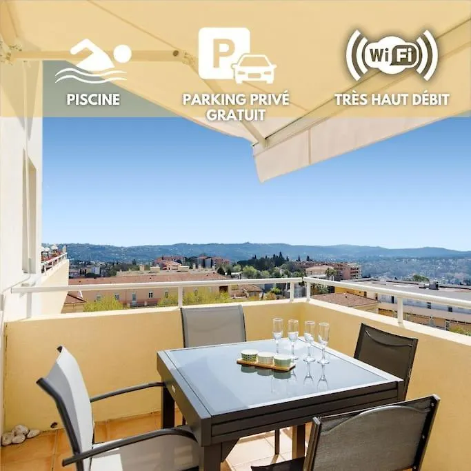 Les Aromes,Residence Piscine,Parking グラース